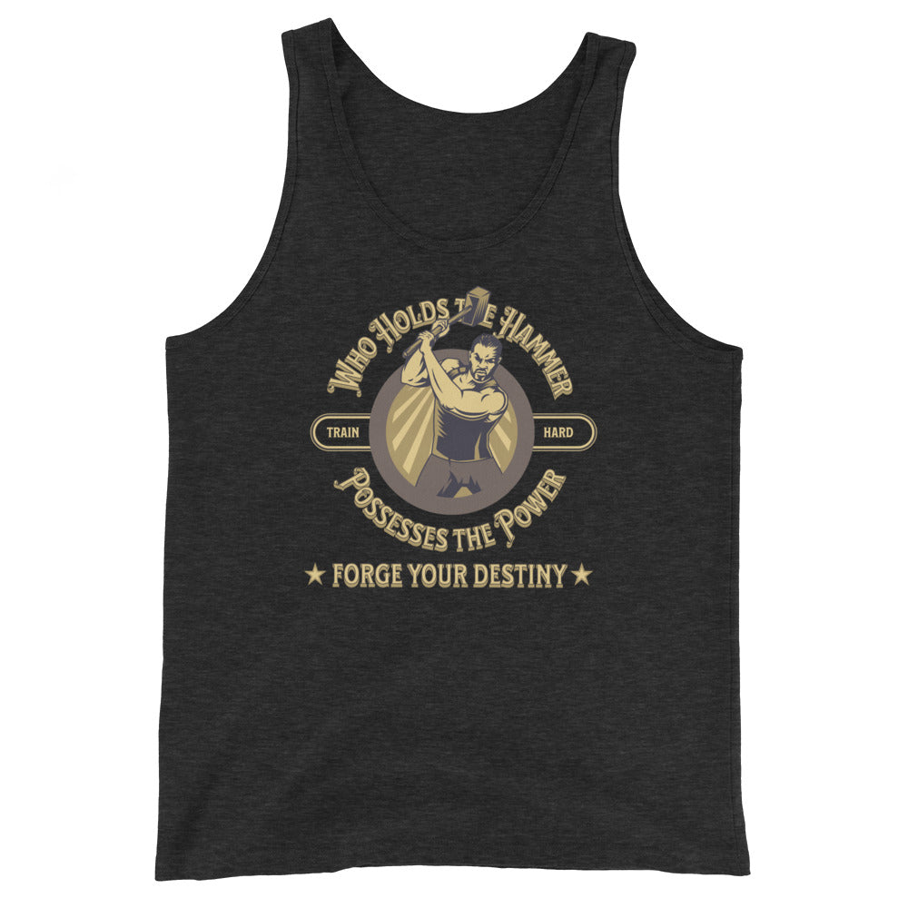 Who Holds the Hammer Unisex Tank Top