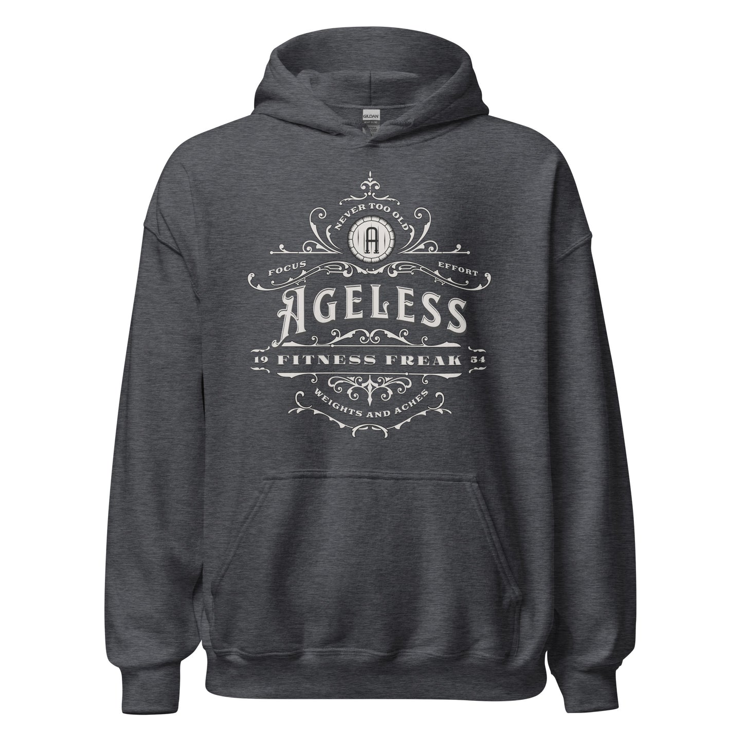 Ageless Fitness Freak Unisex Hoodie