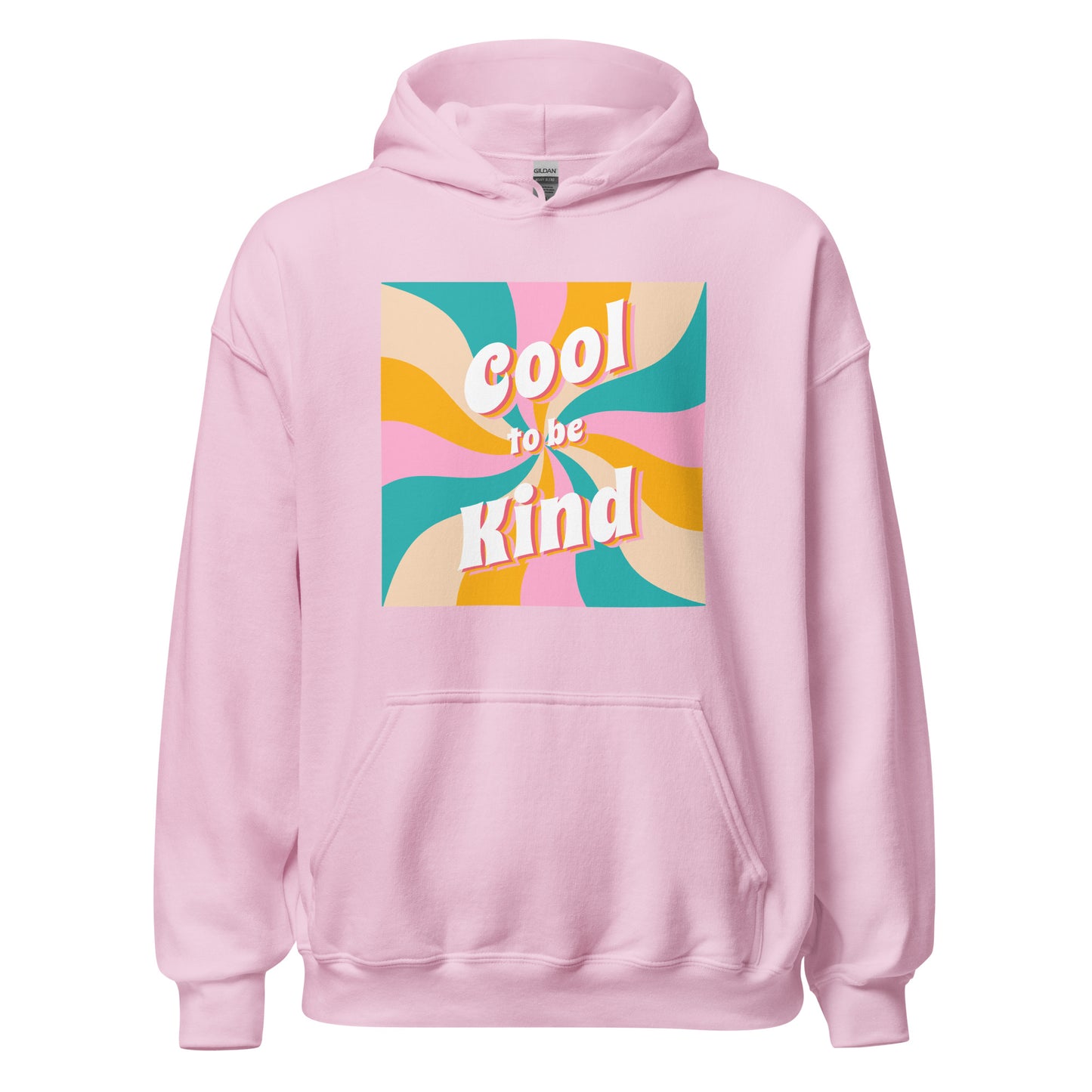 Cool to be Kind Retro Unisex Hoodie
