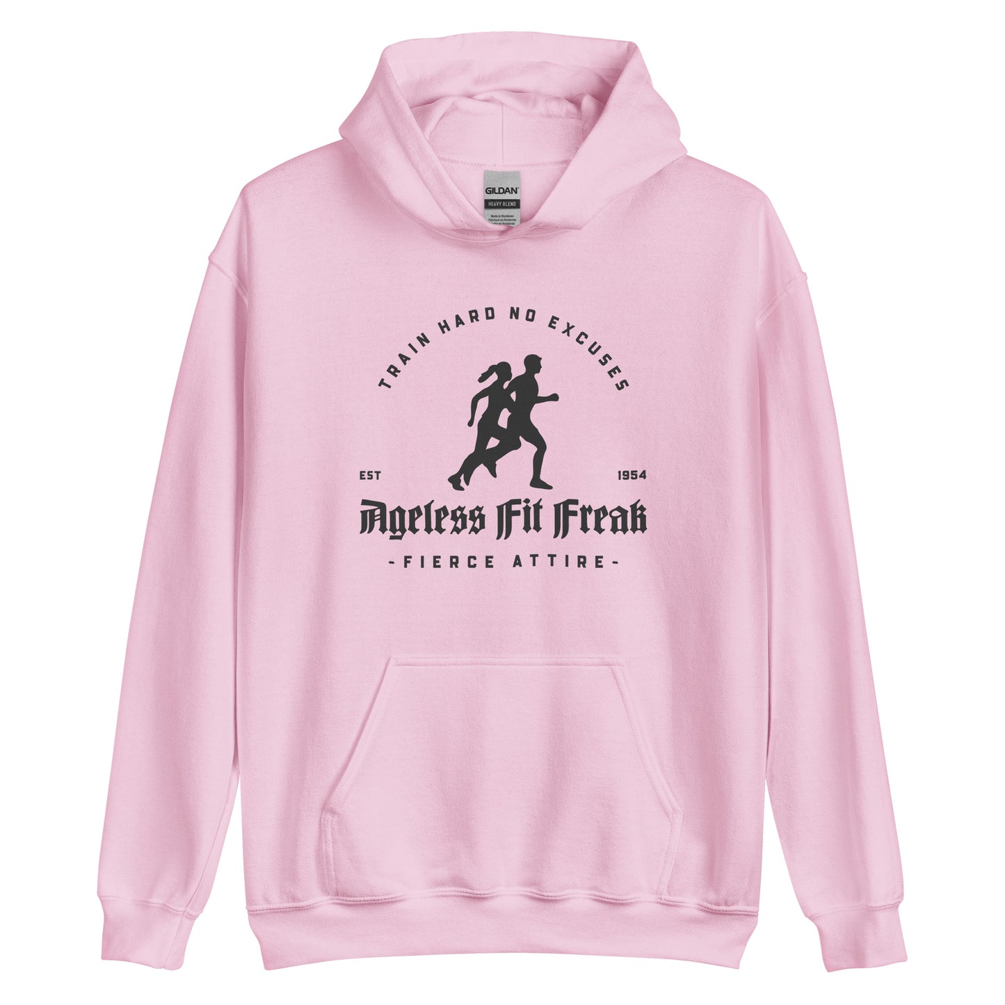 Ageless Fit Freak: Fierce Attire Unisex Hoodie