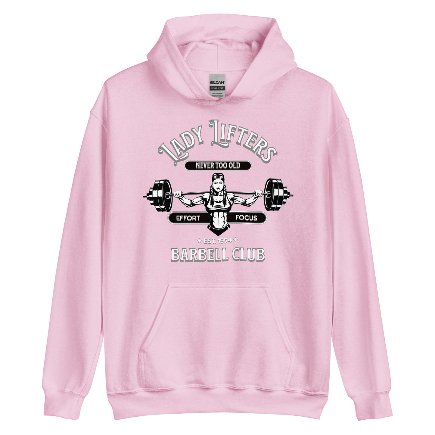 Lady Lifter Barbell Club Unisex Hoodie