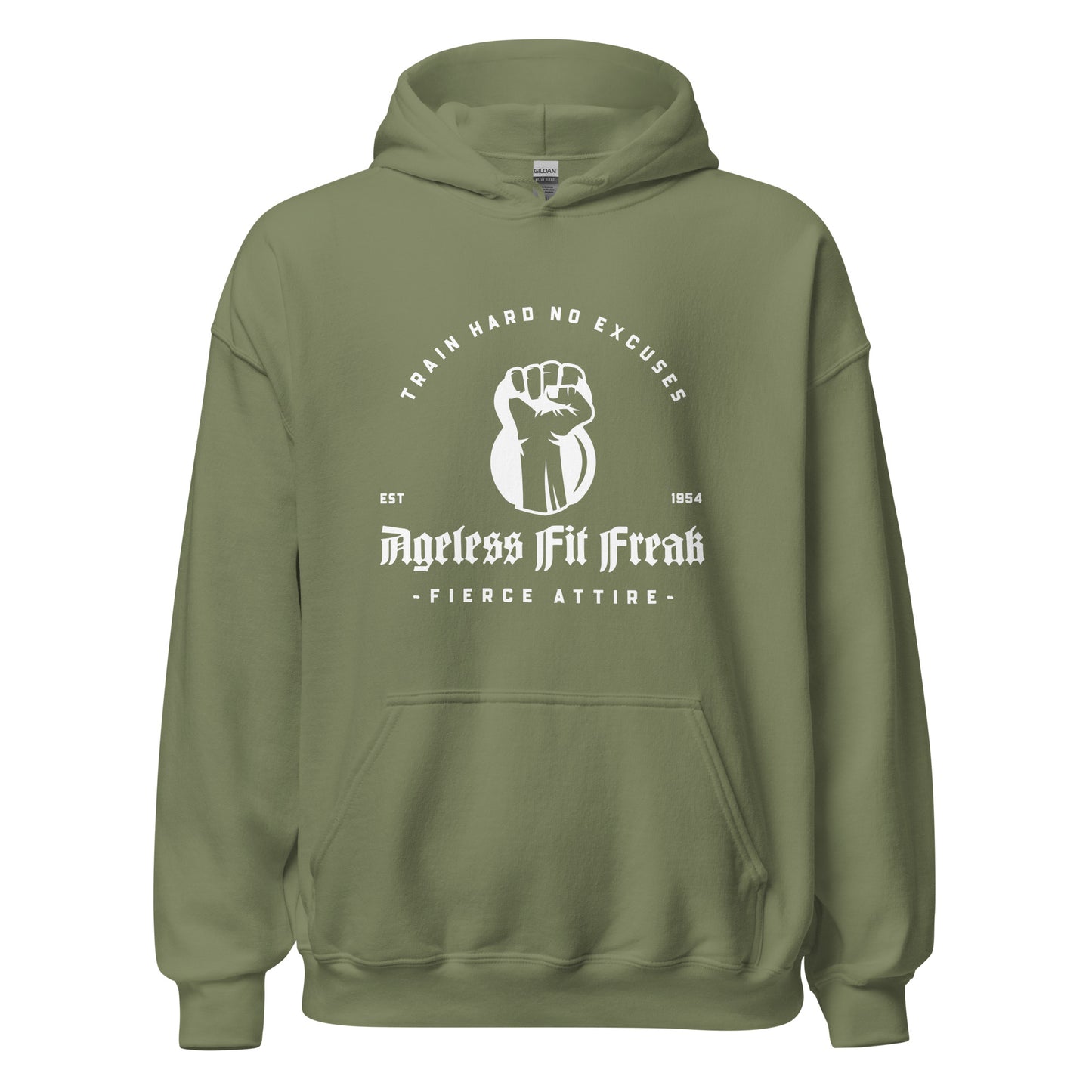 Ageless Fit Freak: Fierce Attire Unisex Hoodie