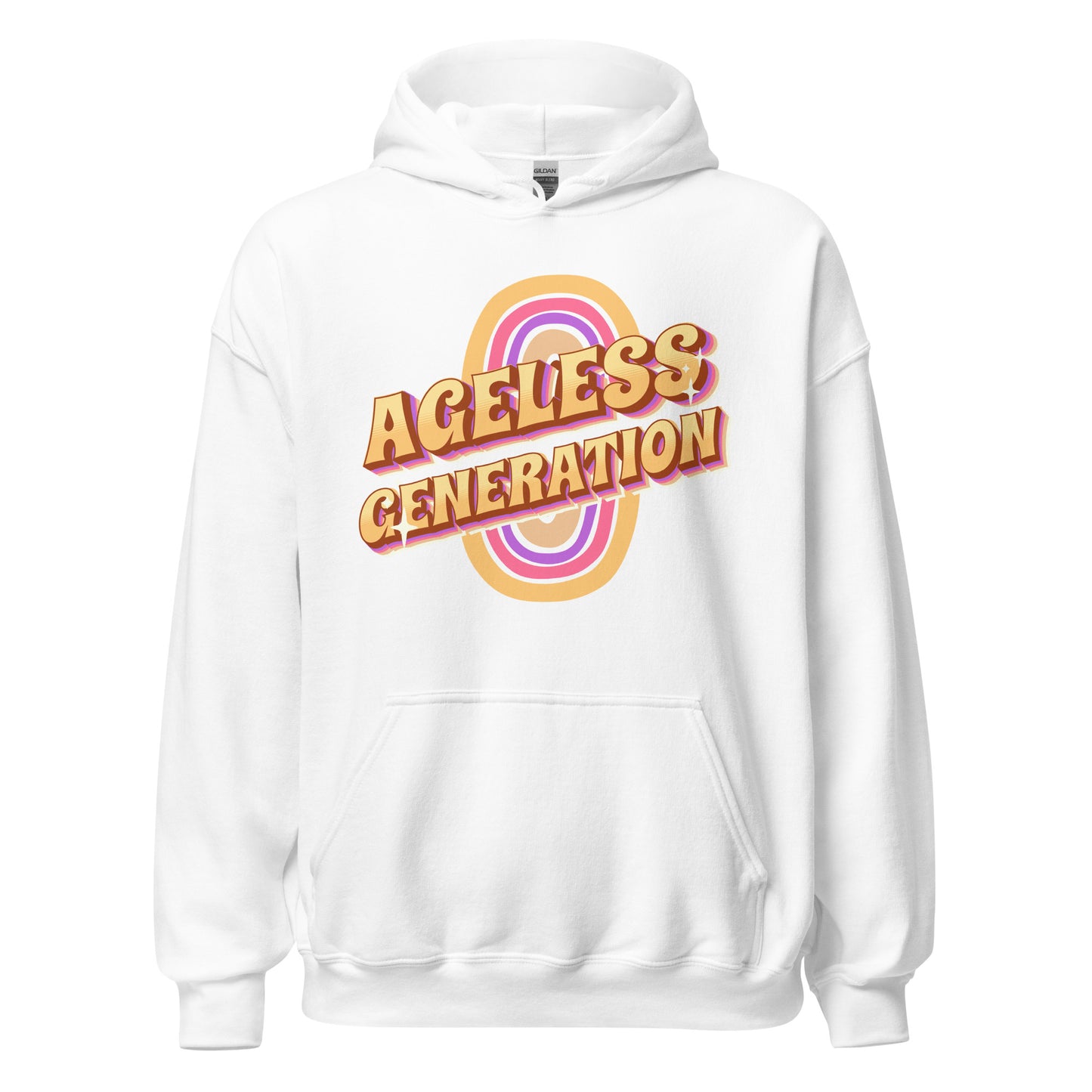 Ageless Generation Retro Unisex Hoodie