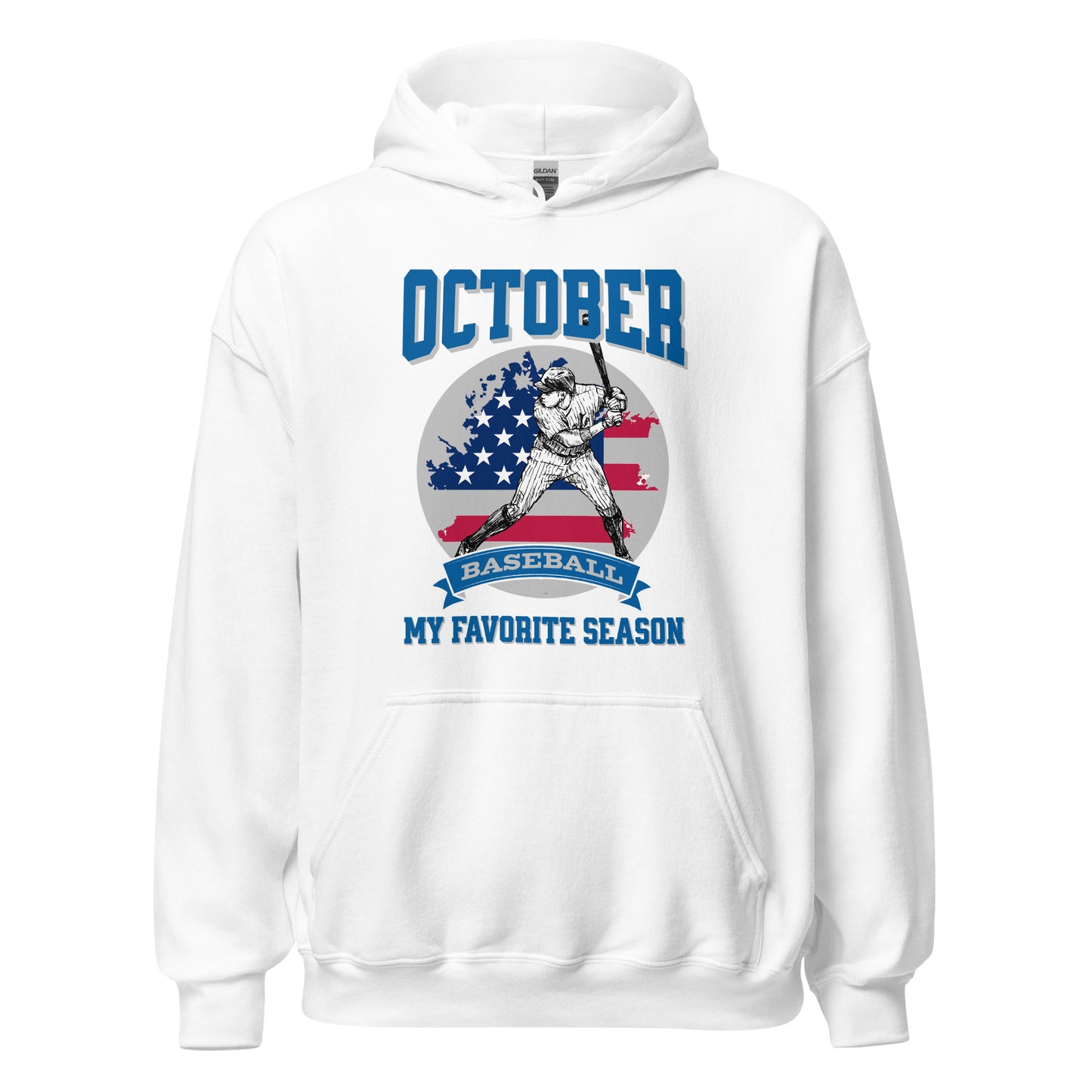 October Baseball (Lefty) Unisex Hoodie
