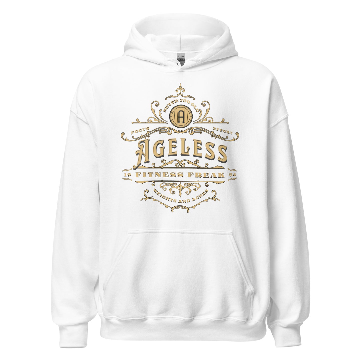 Ageless Fitness Freak Unisex Hoodie