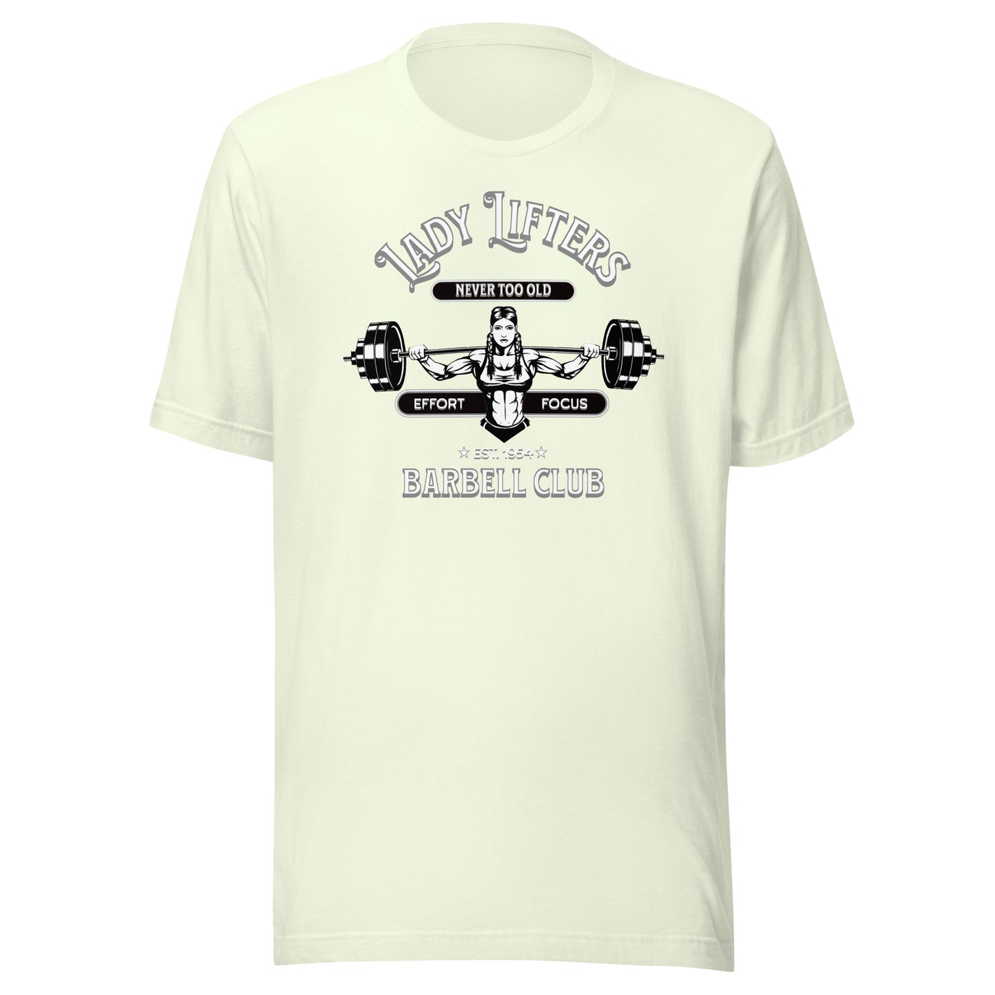 Lady Lifters Barbell Club Unisex t-shirt