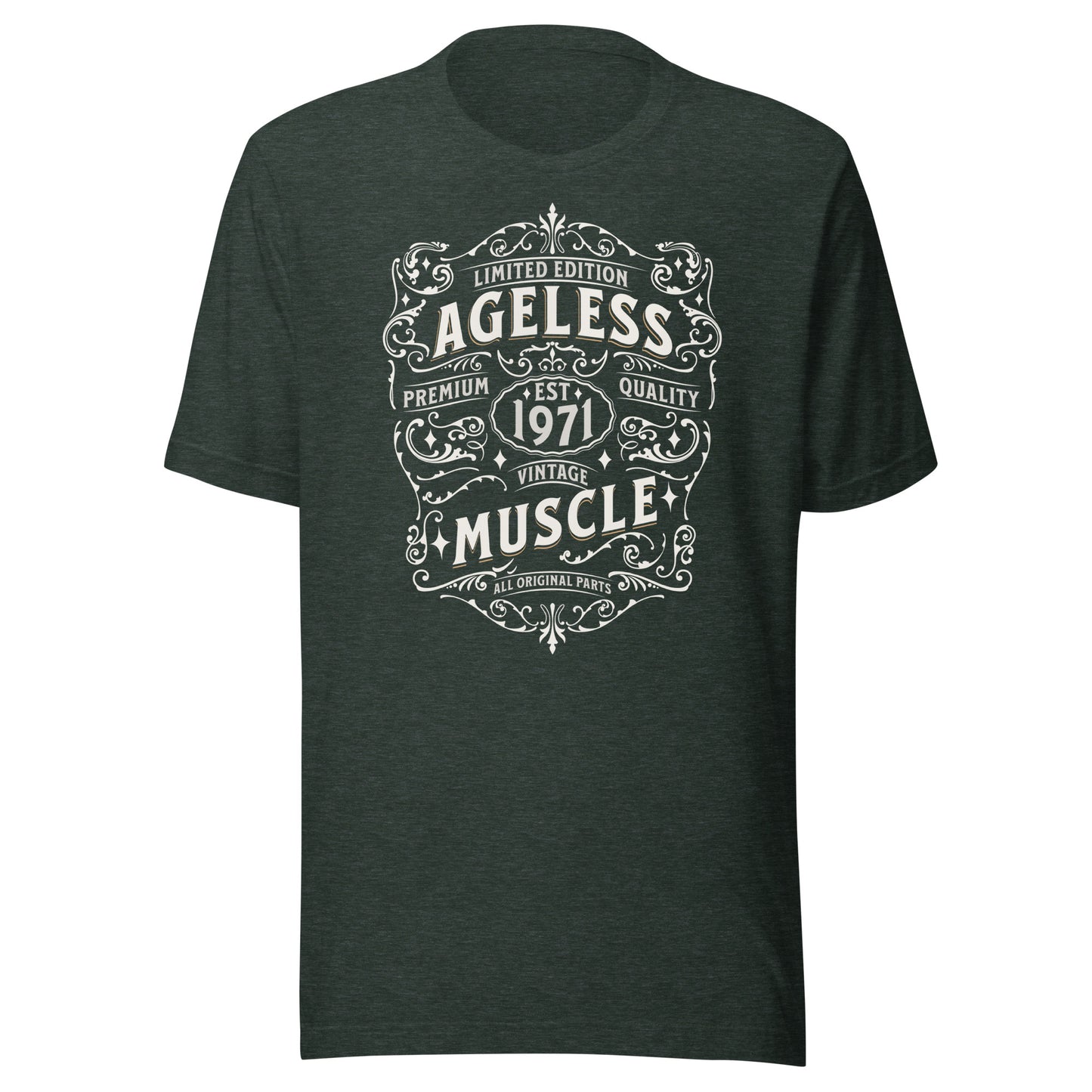 Ageless Muscle 1971: Limited Edition Unisex t-shirt