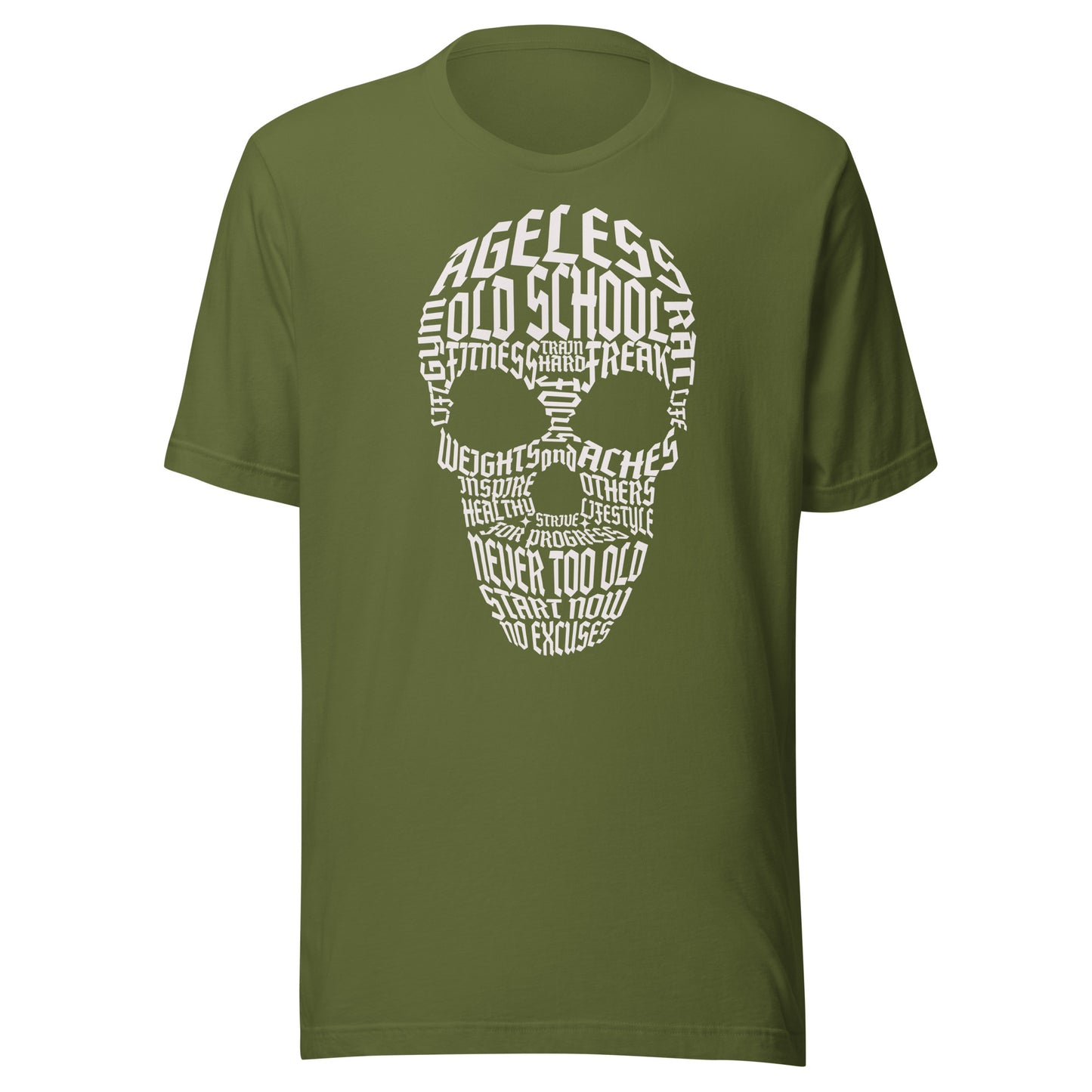 Ageless/Old School Skull Unisex T-shirt