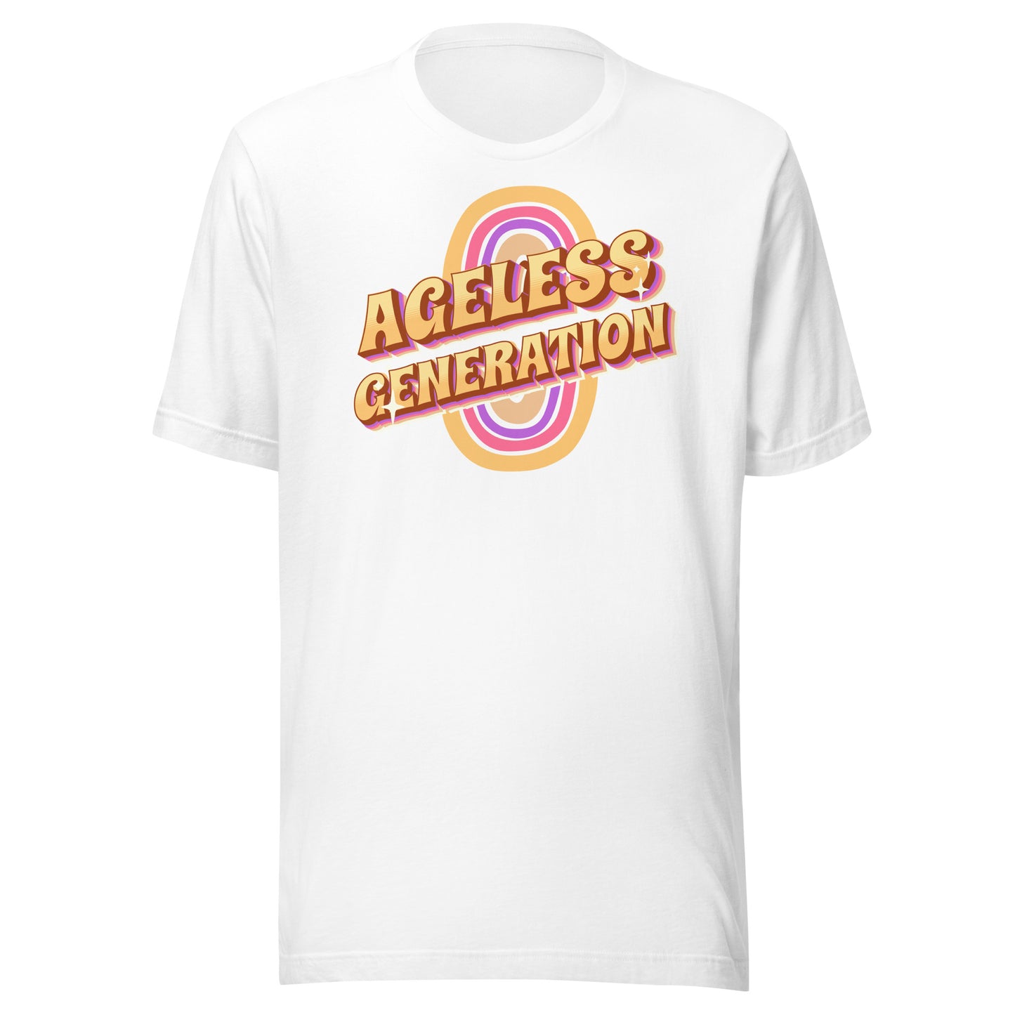 Ageless Generation Retro Unisex t-shirt