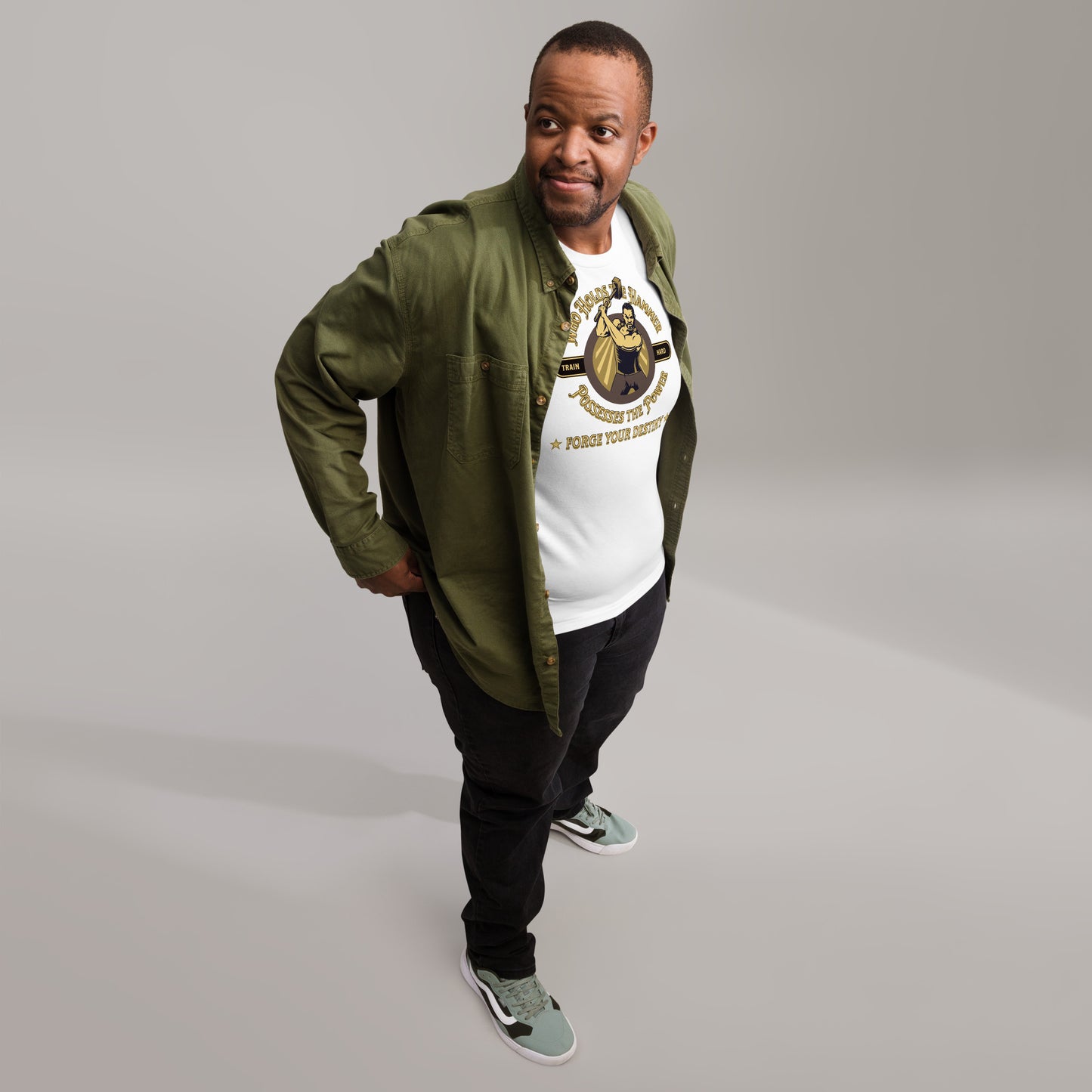 Who Holds the Hammer Unisex t-shirt