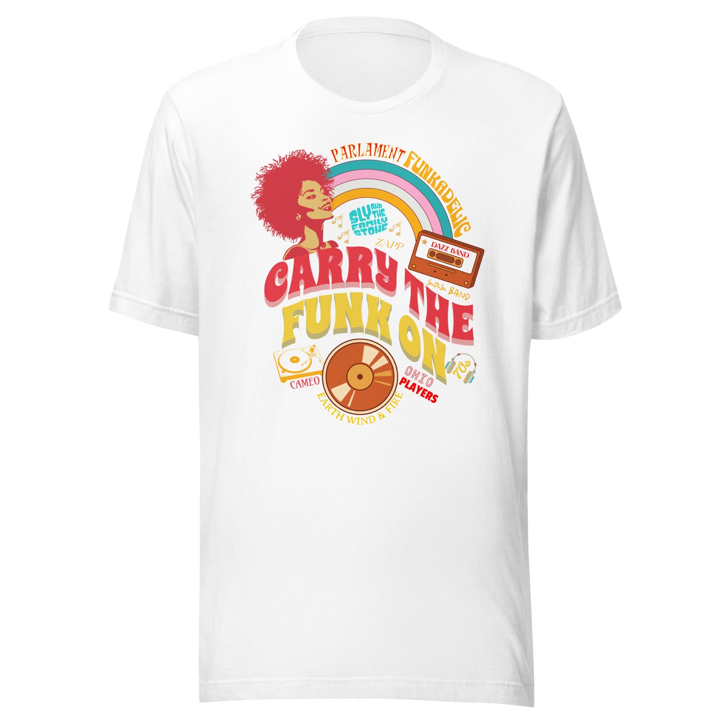 Carry The Funk On Unisex t-shirt