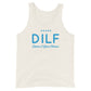 DILF: Damn, I Love Fitness Unisex Tank Top