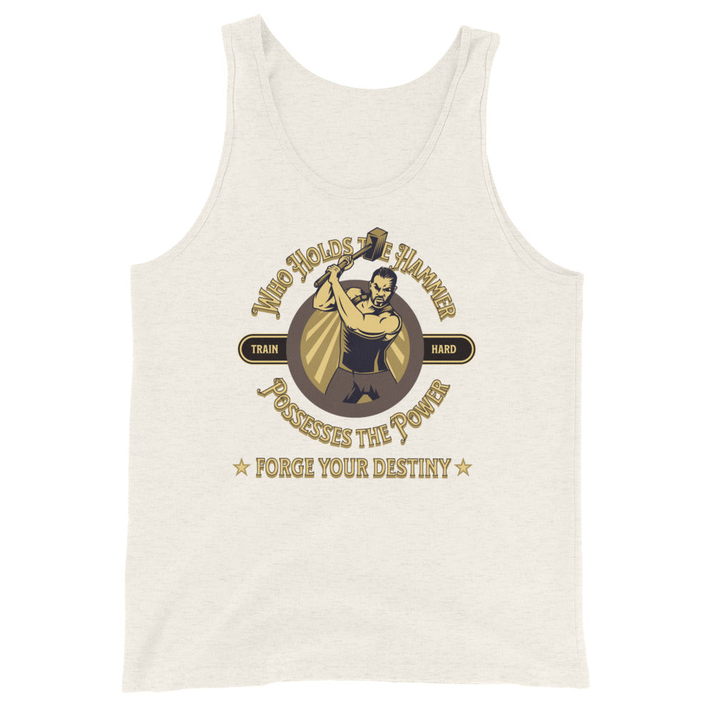 Who Holds the Hammer Unisex Tank Top