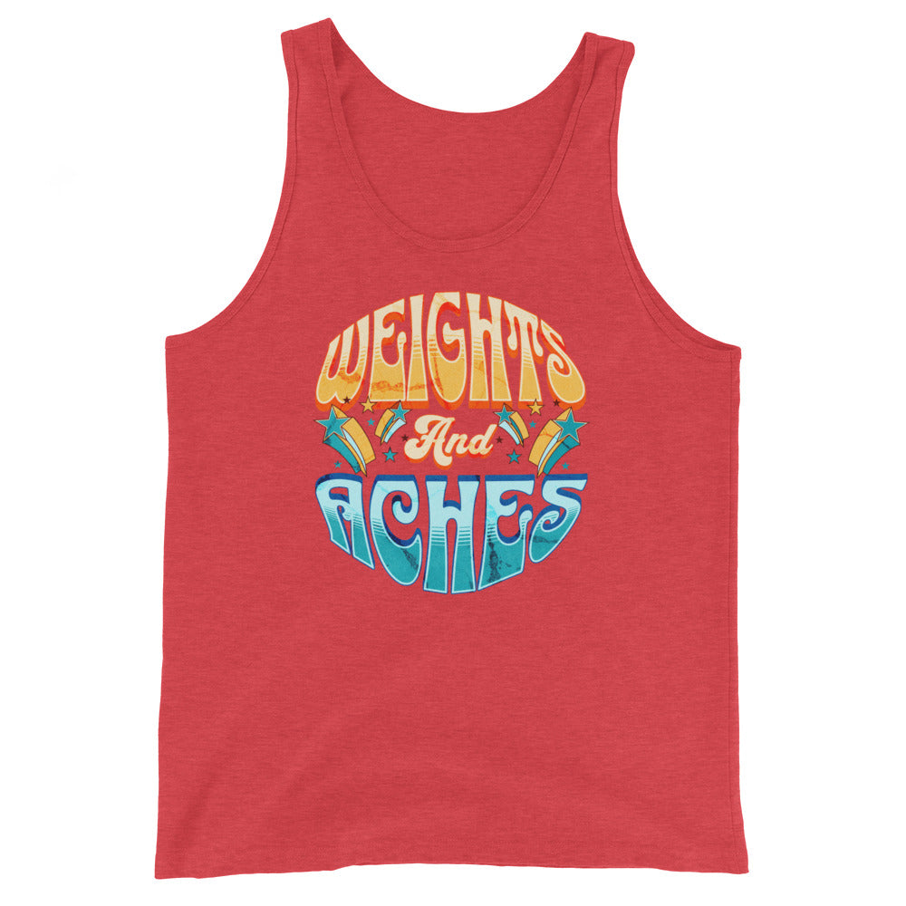 Weights and Aches Unisex Tank Top