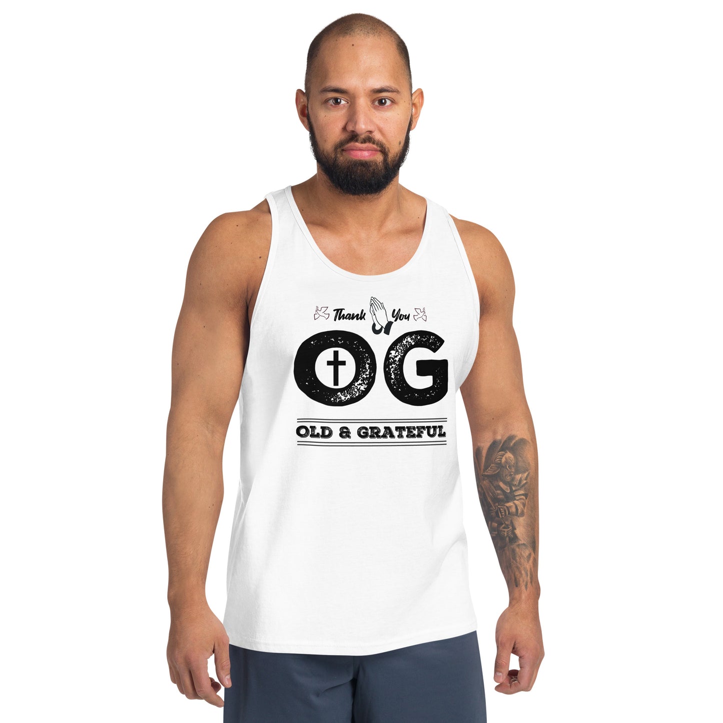 Old and Grateful Unisex Tank Top