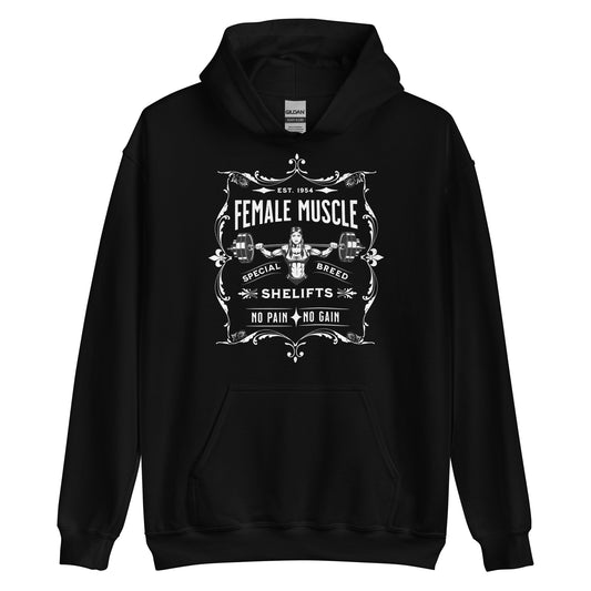 Female Muscle: Shelifts Unisex Hoodie