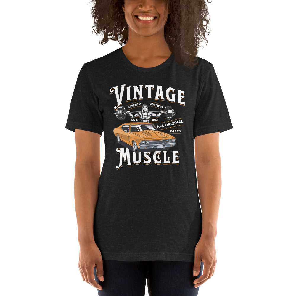 Vintage Muscle: Limited Edition Unisex t-shirt