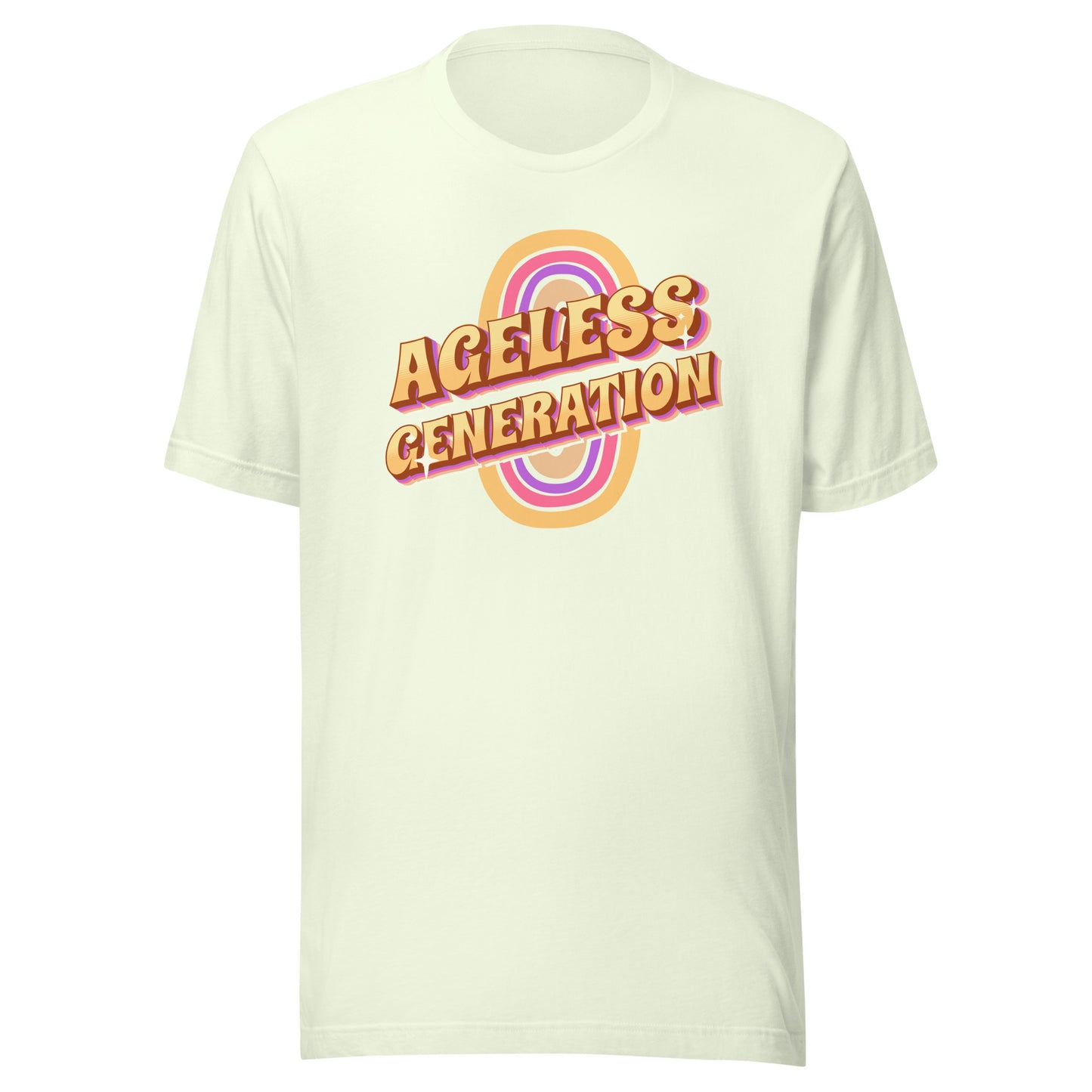 Ageless Generation Retro Unisex t-shirt