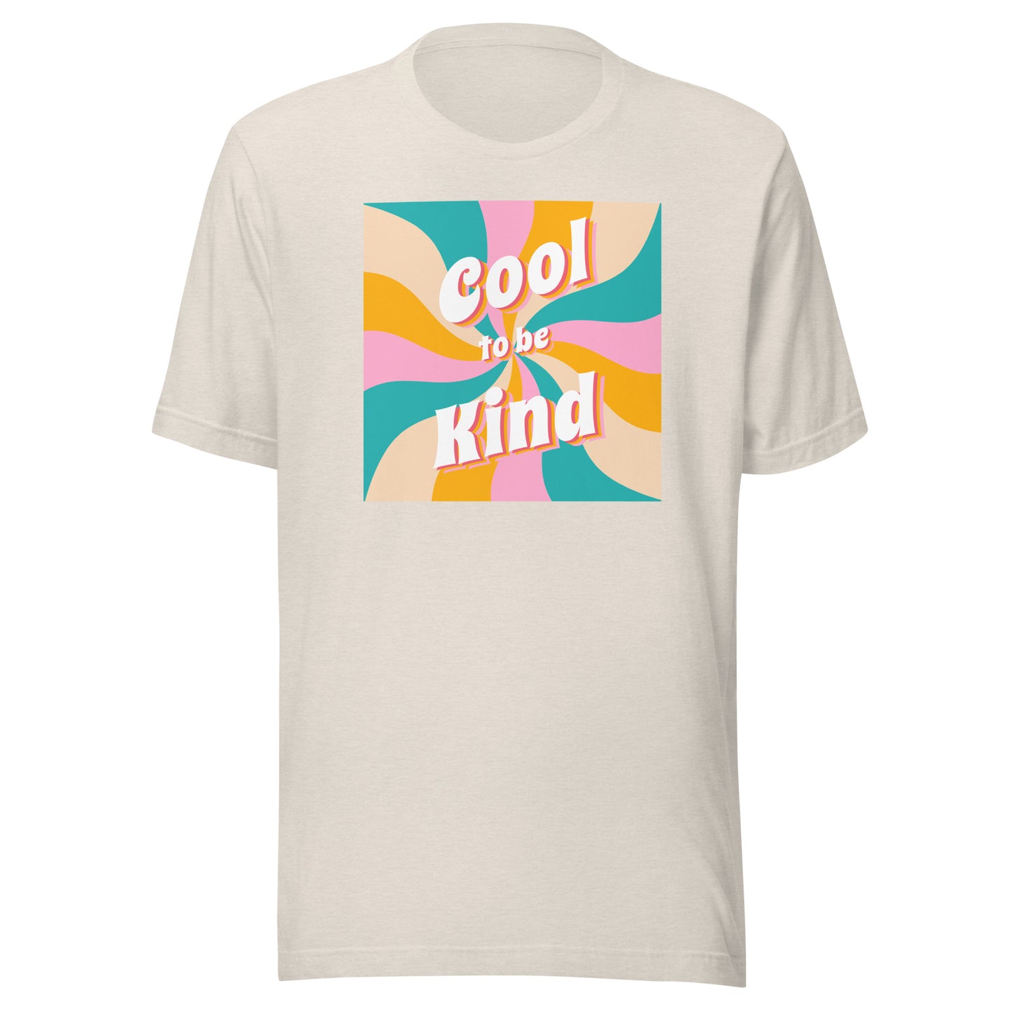 Cool to be Kind Retro Unisex t-shirt