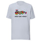 Peace Love Fitness Unisex t-shirt