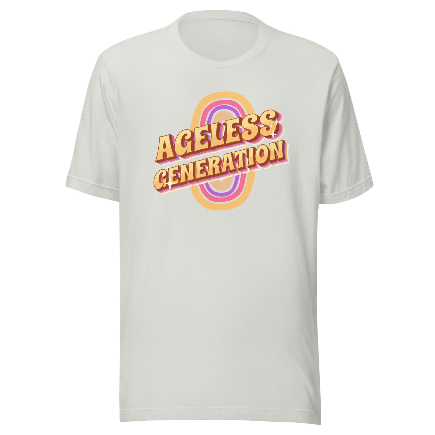 Ageless Generation Retro Unisex t-shirt