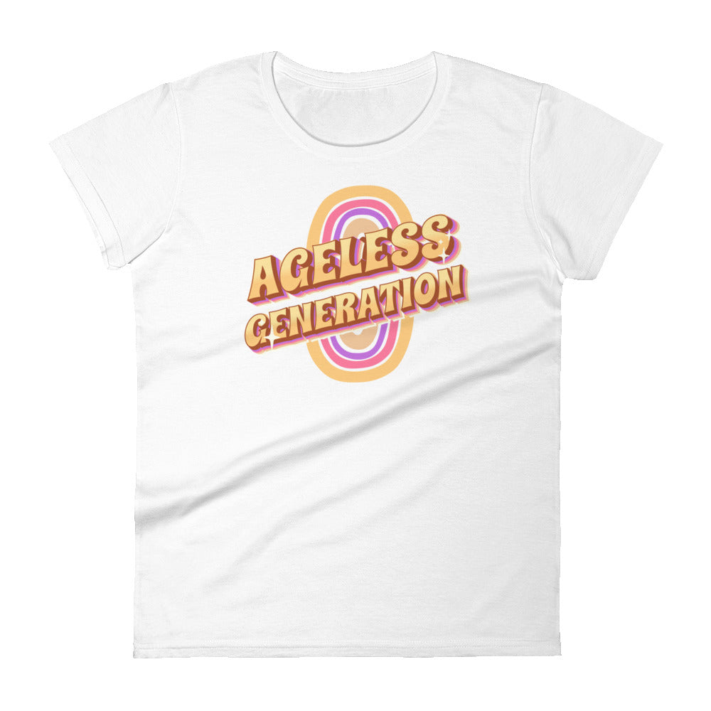 Ageless Generation Retro Women's Short Sleeve T-shirt