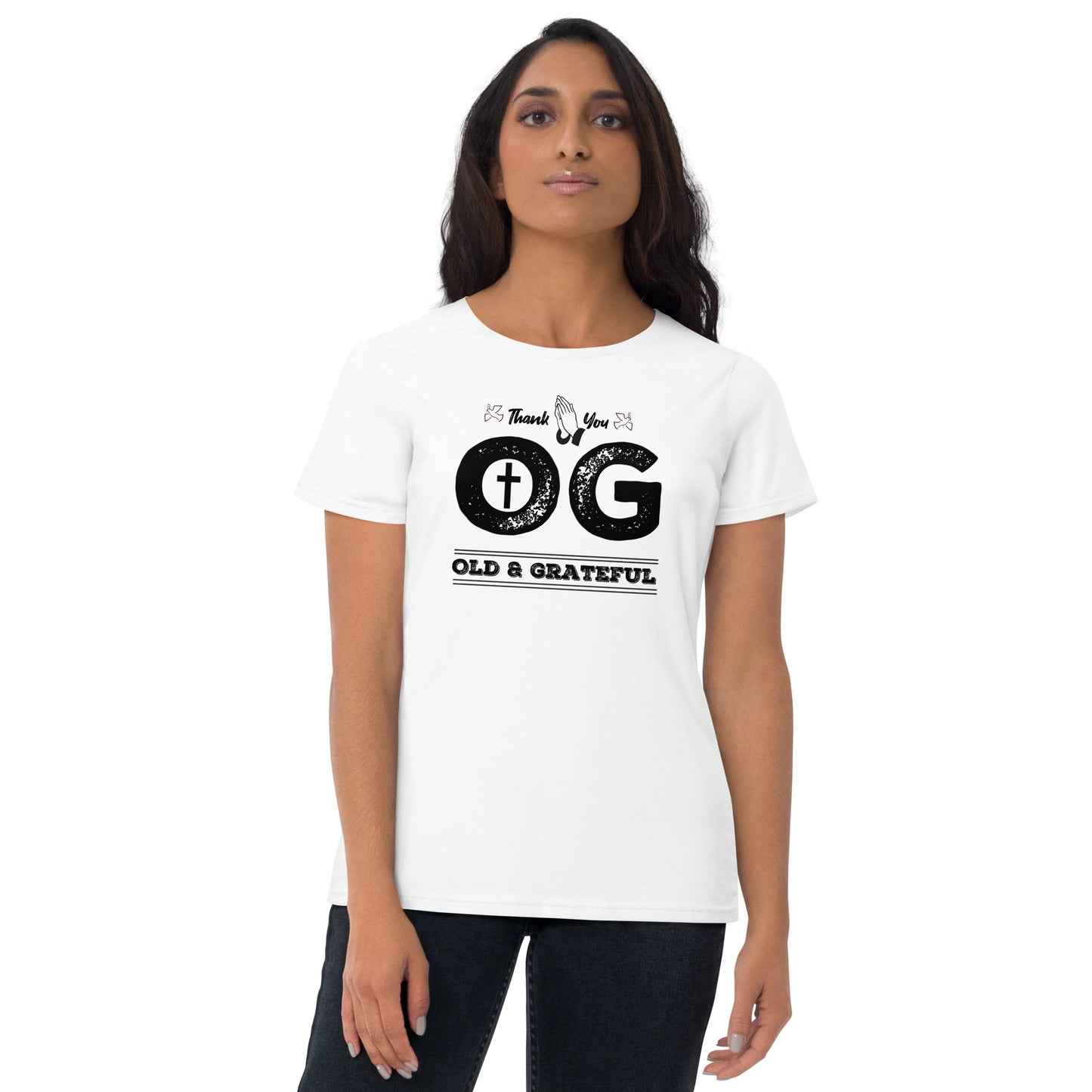 Old and Grateful Women's short sleeve t-shirt