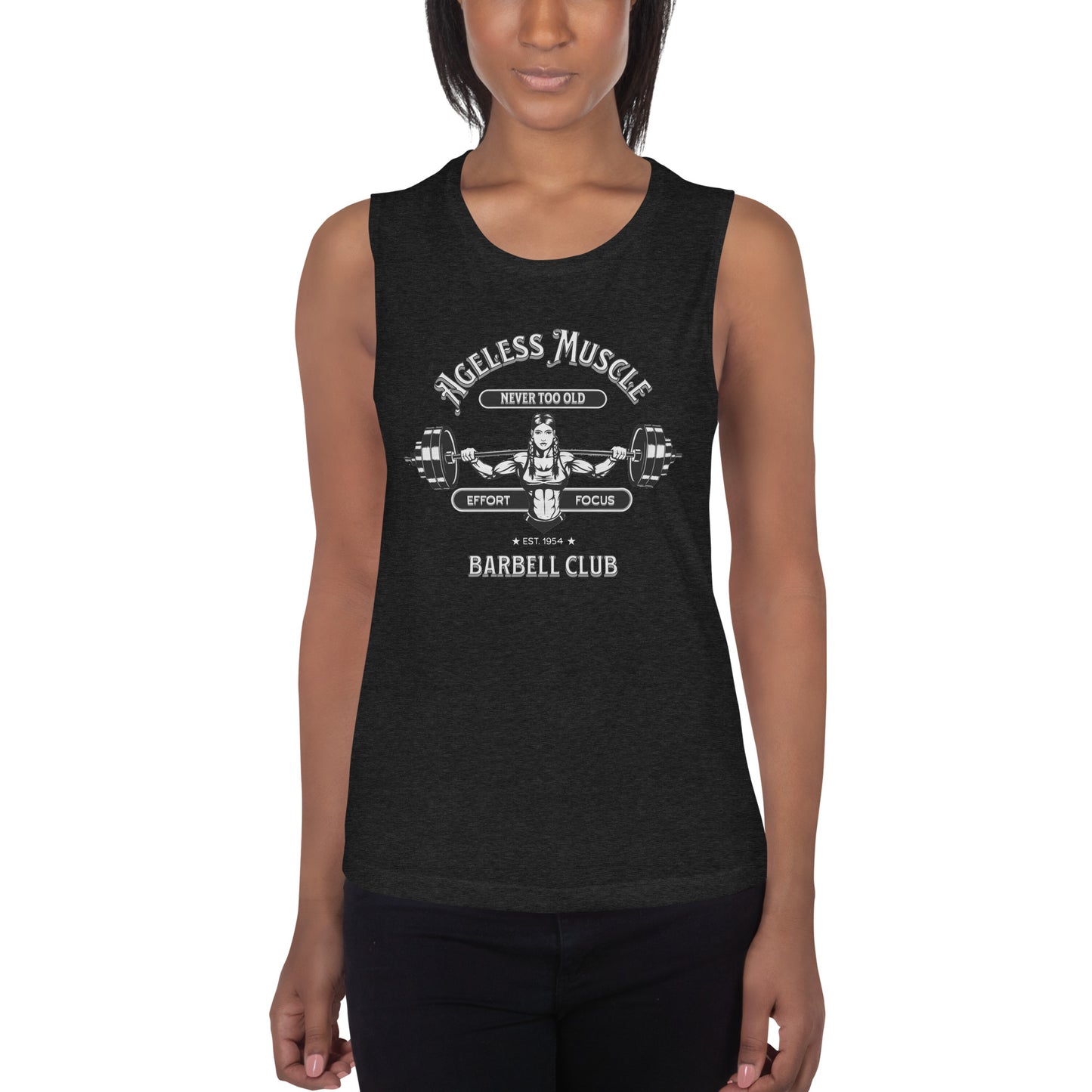 Ageless Muscle Barbell Club Ladies’ Muscle Tank