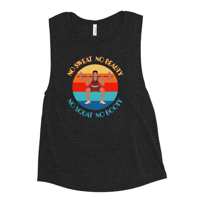 No Sweat No Beauty Ladies’ Muscle Tank