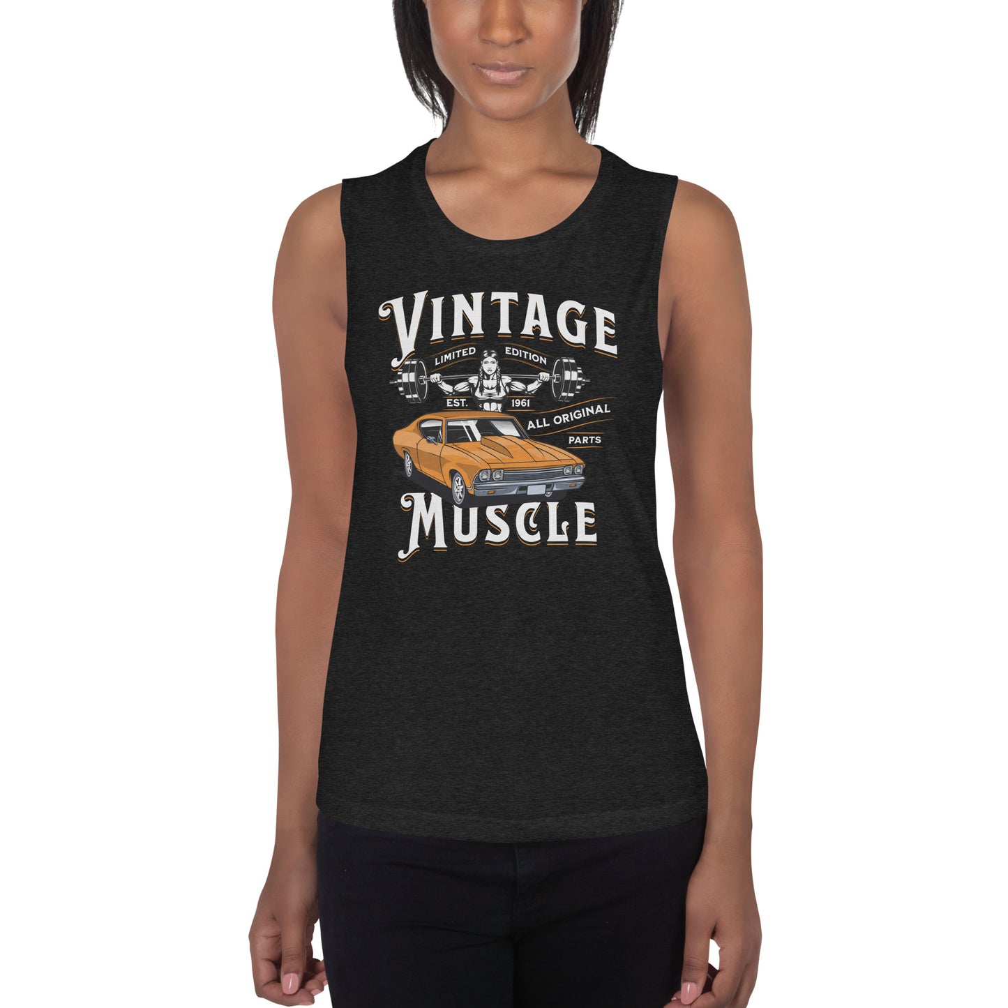 Vintage Muscle Ladies’ Muscle Tank