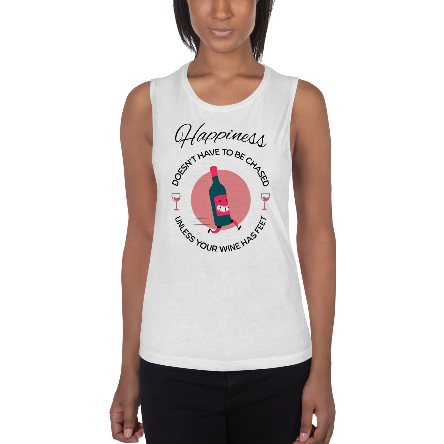 HAPPINESS Ladies’ Muscle Tank