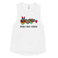 Peace Love Fitness Ladies’ Muscle Tank