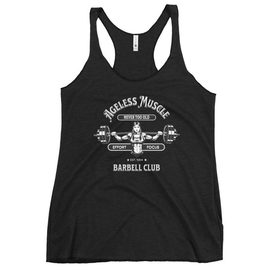 Ageless Muscle Barbell Club Women's Racerback Tank